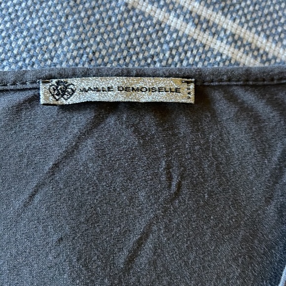 Butterfly long sleeve shirt with tie - Picture 5 of 8